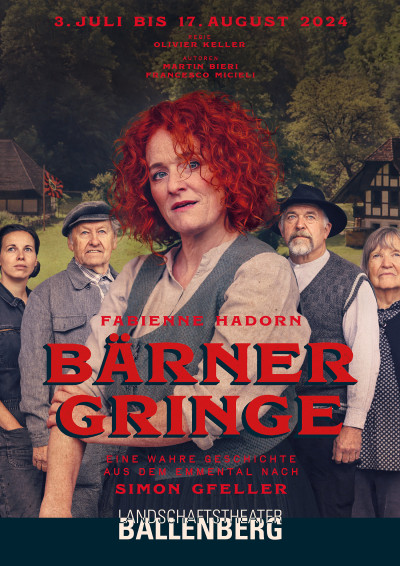Plakat zum Stück Bärner Gringe