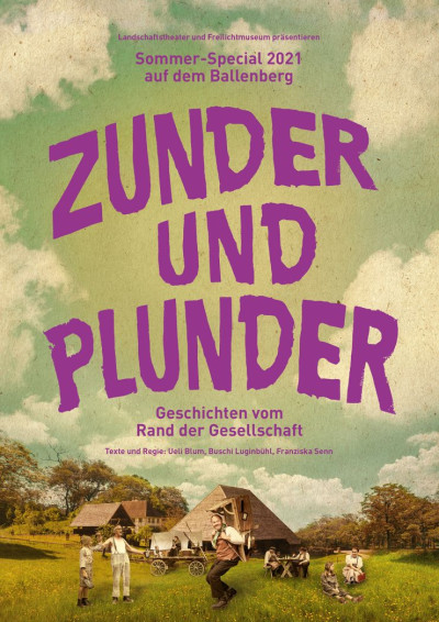 Plakat zum Stück Zunder und Plunder