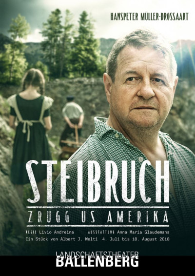 Plakat zum Stück Steibruch