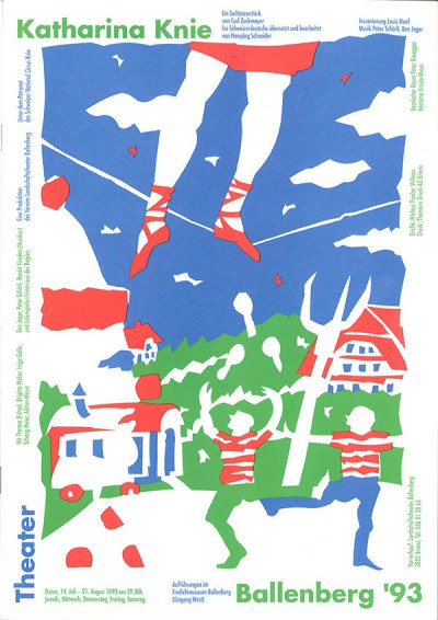 Plakat zum Stück Katharina Knie